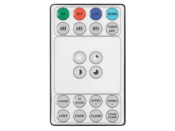 ECD Germany LED Lichtervorhang 300cm 120LED Warmweiß mit Timer 19 Modi