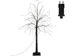ECD Germany LED-Baum 120 cm 480 Warmweiß LEDs Künstlicher Lichterbaum
