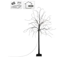 ECD Germany LED-Baum 150cm 600 Warmweiß LED Künstlicher Weihnachtsbaum
