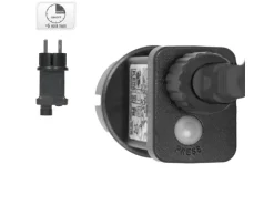 ECD Germany LED-Weihnachtsstern 50 cm 720 LEDs Extra-Warmweiß Metall