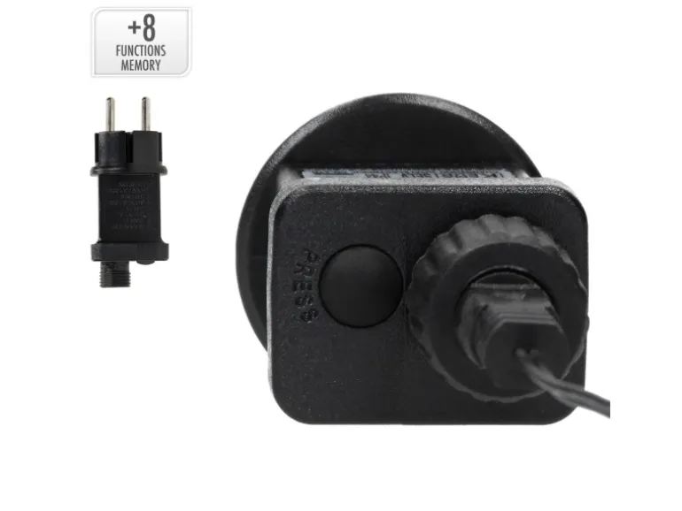 ECD Germany Lichterkranz 500 LEDs 58cm Warmweiß IP44 Türkranz Fensterkranz Ring