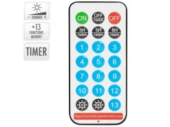 ECD Germany Solar Lichterkette Aussen 11m 560LED Warmweiß Timer 13Modi
