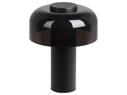 EGLO LED Außen-Tischlampe Ponente Schwarz Akku-Touchdimmer/kabellos/H 200mm/IP44