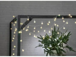 Eglo LED Lichterkette Libisa 50-flammig Weiß 735 cm