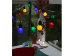 Eglo LED-Lichterkette Frosolone 20-flammig Bunt 570 cm