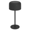 EGLO Solar LED Tischleuchte ROCCANOVA Akku Schwarz Touchdimmer IP44