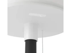 EGLO Solar-LED-RGBW-Tischleuchte MONTAPALMA Weiß-Schwarz m. Zugschalter IP54