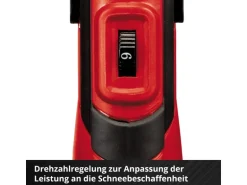 Einhell Power X-Change Akku-Schneefräse GE-ST 36/40 Li E-Solo