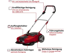 Einhell Power X-Change Akku-Kehrmaschine TE-SW 18/610 Li Solo