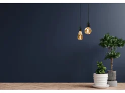 ENOVALITE LED Filament Leuchtmittel PEAR E27 4W 2200K Dimmbar Bernstein Warmweiß 100mm Vintage Retro Deko Lampe