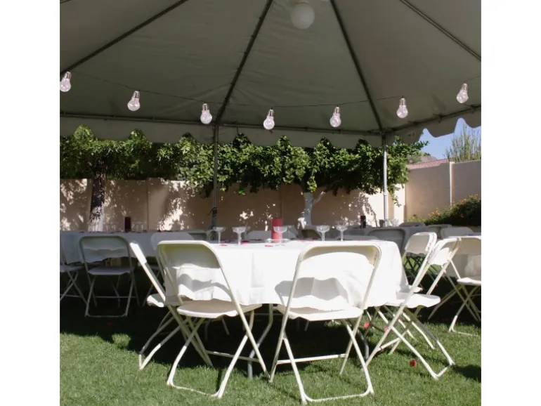 10er-LED-Solar-Lichterkette Glühbirne 7,60 m Schwarz