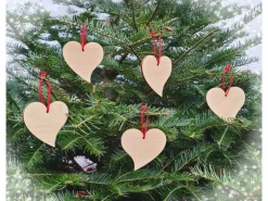 Erst-Holz Christbaumschmuck Holzschmuck Deko Stern