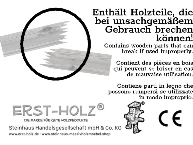 Erst-Holz Schöne Zirbenholzlaterne für Innenräume und Draußen als Dekoration