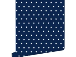 ESTAhome Tapete Sterne Marineblau 53 cm x 10,05 m 114944
