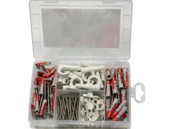 Fischer Universaldübel- und Haken-Set EasyDIY Box Outdoor EasyHook 144-teilig
