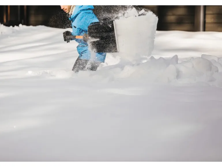 Fiskars Schneeschaufel Telescopic X-series