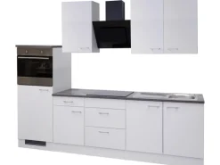 Flex-Well Classic Küchenzeile Lucca 270 cm Weiß