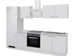 Flex-Well Classic Küchenzeile Wito 270 cm Weiß