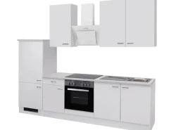Flex-Well Classic Küchenzeile Wito 270 cm Weiß