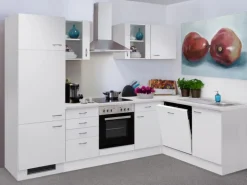 Flex-Well Classic Winkelküche Wito 280 cm Weiß