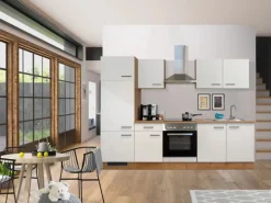 Flex-Well Exclusiv Küchenzeile Vintea 270 cm Magnolia-Lancelot Oak