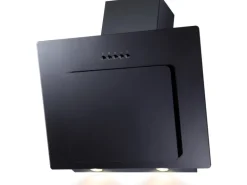 Flex-Well Exclusiv Küchenzeile Capri 220 cm Schwarz Matt-Endgrain Oak