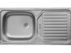 Flex-Well Exclusiv Küchenzeile Orlando 310 cm Kaschmir Glanz - Sonoma Eiche