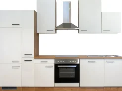 Flex-Well Exclusiv Küchenzeile Vintea 310 cm Magnolia-Lancelot Oak