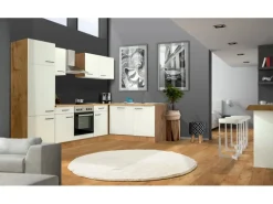 Flex-Well Exclusiv Winkelküche Vintea 280x170 cm Magnolia-Lancelot Oak