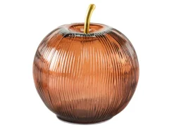 FlowerPower LED-Deko-Apfel Mela Braun