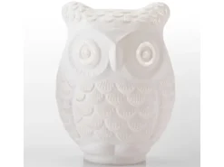 FlowerPower LED-Deko-Eule Nocuta Weiß