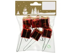 Folienpäckchen Ø 2,5 cm Rot 6 Stück