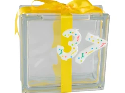 Fuchs Dekoglasstein Wolke