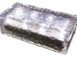 Fuchs Solar Pflasterstein Kaltweiß 19,6 cm x 9,6 cm x 6 cm