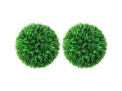 furnicato Künstliche Buchsbaumkugeln 2 Stk. 47 cm