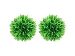 furnicato Künstliche Buchsbaumkugeln 2 Stk. 30 cm