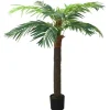furnicato Künstliche Palme Phönix mit Topf 190 cm Grün