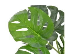 furnicato Künstliche Pflanze Monstera mit Topf Grün 100 cm