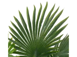 furnicato Künstliche Pflanze Palme mit Topf Grün 70 cm