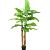 furnicato Künstlicher Bananenbaum mit Topf 300 cm Grün