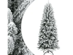 furnicato Künstlicher Weihnachtsbaum Beschneit 120 cm PVC&PE