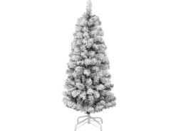 furnicato Künstlicher Weihnachtsbaum Klappbar Beschneit 120 cm
