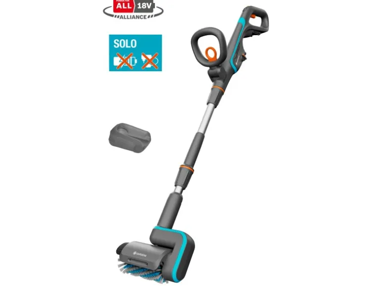 Gardena Akku-Multi-Reiniger AquaBrush Patio 03/18V P4A Solo