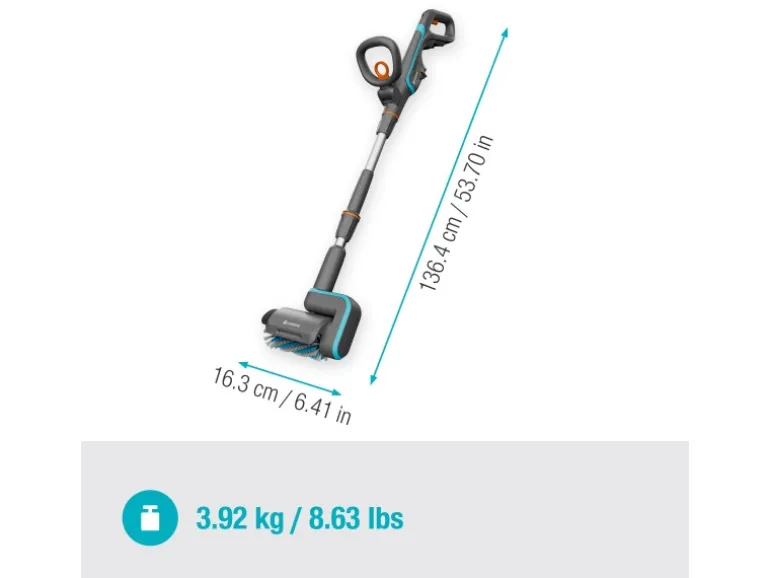 Gardena Akku-Multi-Reiniger AquaBrush Patio 03/18V P4A Solo
