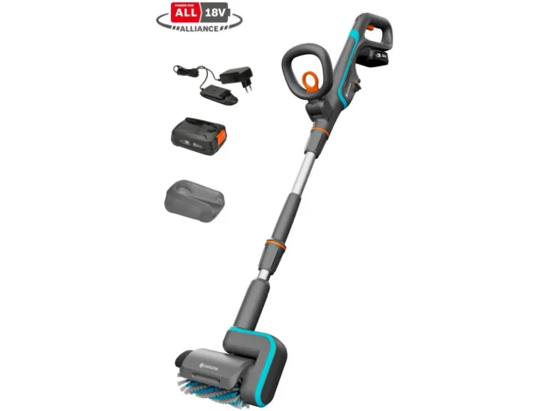 Gardena Akku-Multi-Reiniger AquaBrush Patio 03/18V Power For All inkl. Akku
