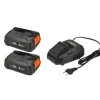 Gardena Starter-Kit P4A 2 x PBA Syst. Akku 18 V/45 2,5 Ah mit Ladegerät