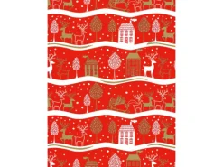 Geschenkpapier Weihnachten Rolle 10 m 5-fach sortiert