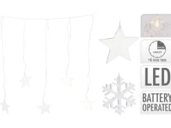 Girlande 8 warm-weiße LEDs 2-fach sortiert