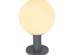 Globo Außenleuchte Ossy Ø 25 cm x 38 cm Anthrazit