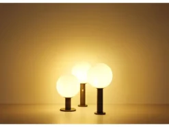 Globo Außenleuchte Ossy Ø 25 cm x 38 cm Anthrazit